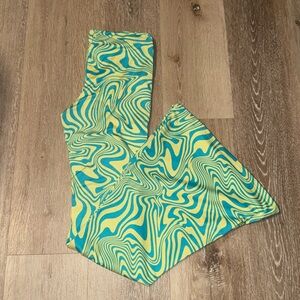 Funky Rave Patterned Flare Pants